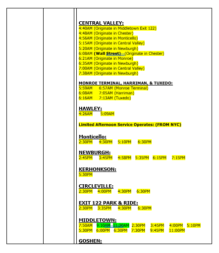 Holiday Schedule