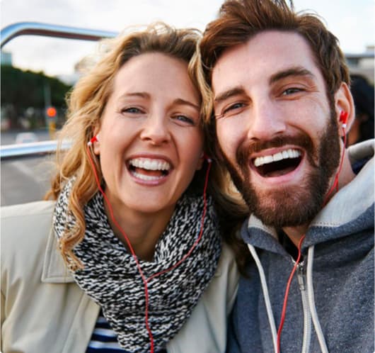 Smiling Couple